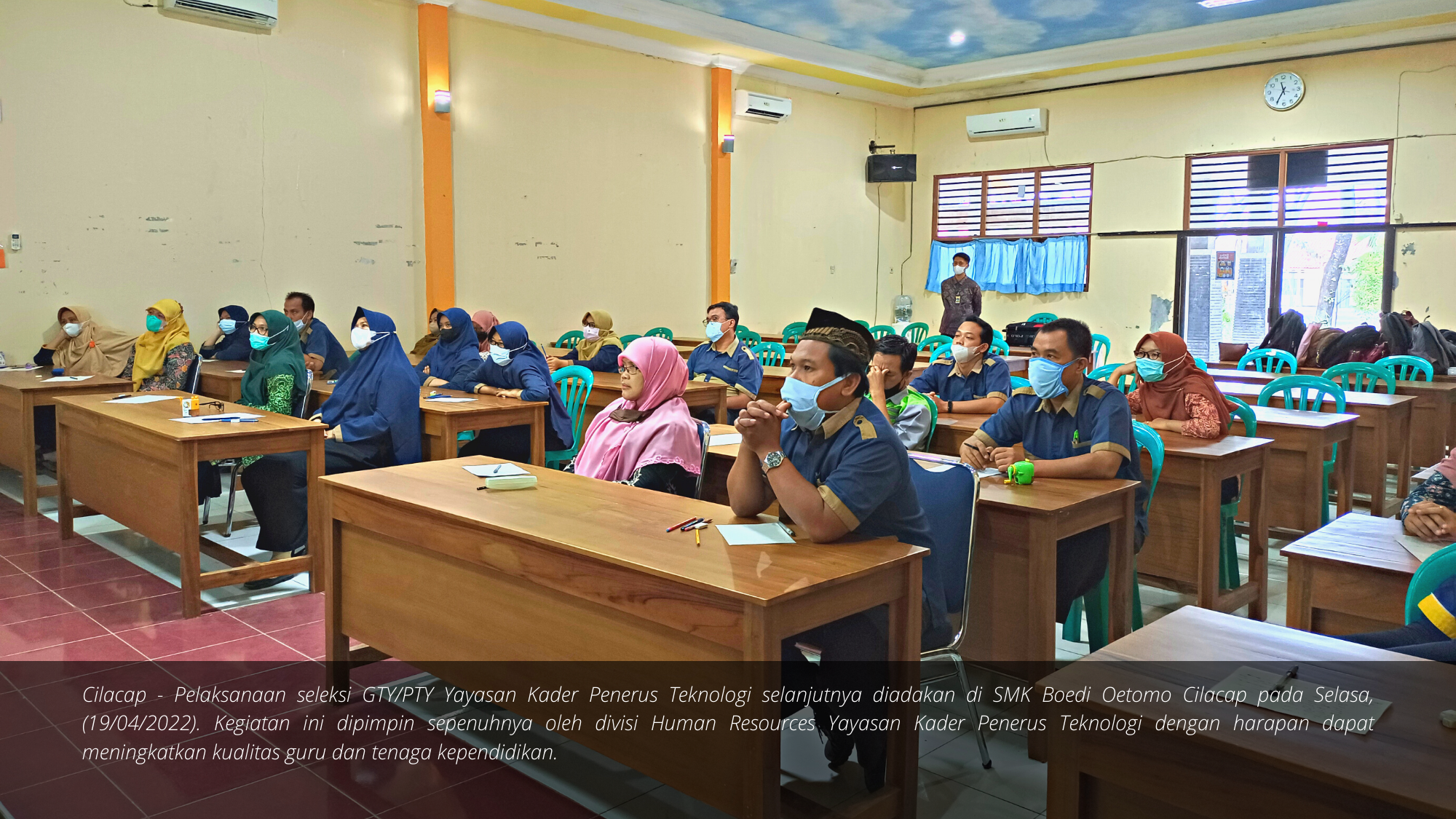 Komitmen Meningkatkan Kualitas Guru dan Tenaga Kependidikan, Yayasan Kader Penerus Teknologi Mengadakan Seleksi GTY/PTY Selanjutnya di SMK Boedi Oetomo Cilacap